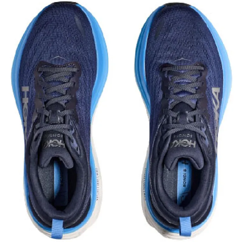 Hoka One One Bondi 8 Mens Outer Space/All Aboard - WIDE-4